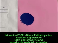 TiOPc utilizzato per lo strato di generazione di carica (CGL) nel tamburo a fotoconduttore organico (OPC) lunga durata di vita